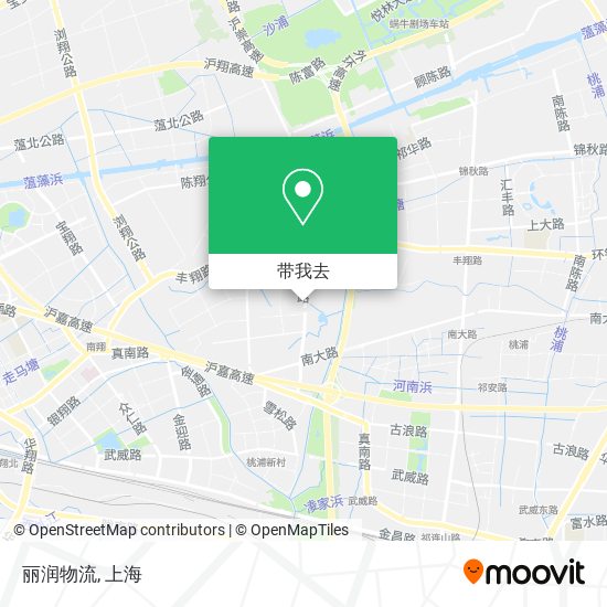 丽润物流地图