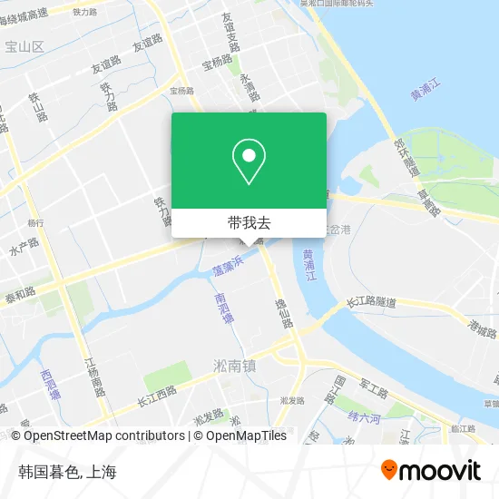 韩国暮色地图