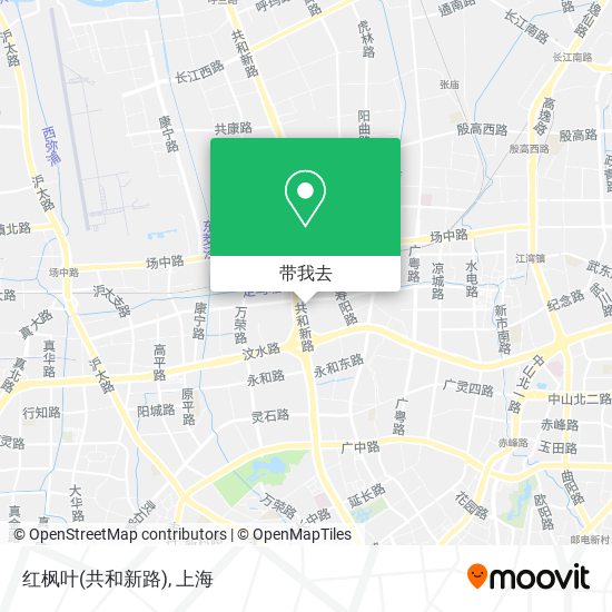 红枫叶(共和新路)地图