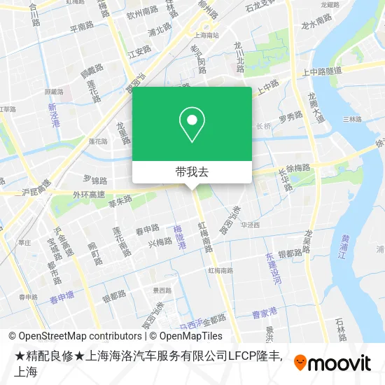 ★精配良修★上海海洛汽车服务有限公司LFCP隆丰地图