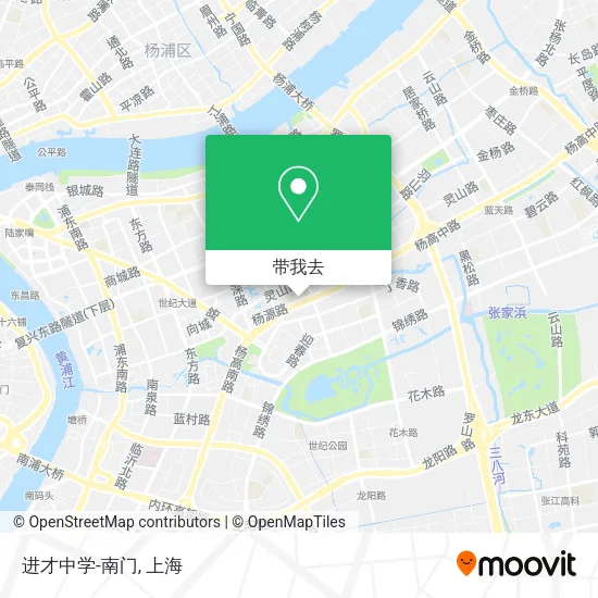 进才中学-南门地图