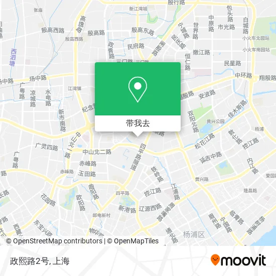政熙路2号地图