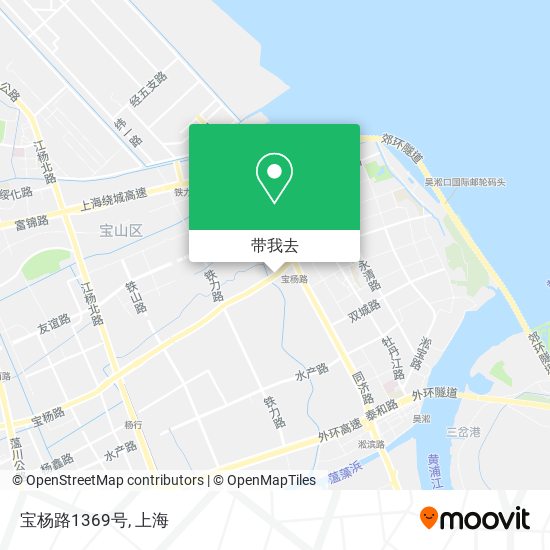 宝杨路1369号地图