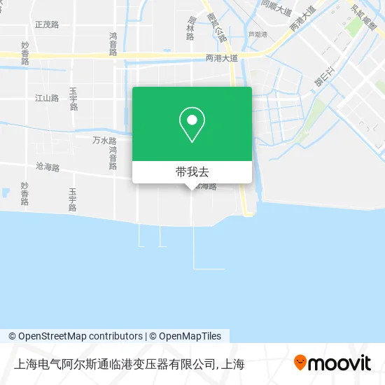 上海电气阿尔斯通临港变压器有限公司地图