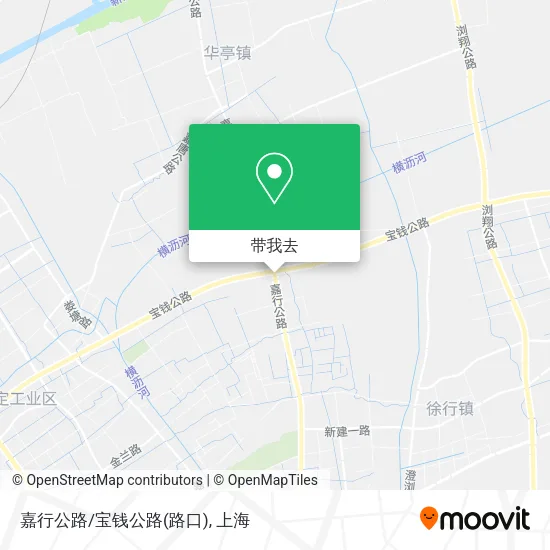 嘉行公路/宝钱公路(路口)地图