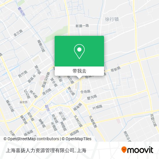 上海嘉扬人力资源管理有限公司地图