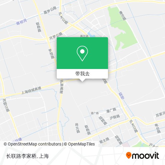 长联路李家桥地图