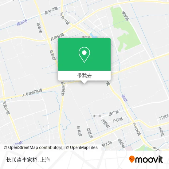 长联路李家桥地图