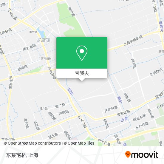 东蔡宅桥地图