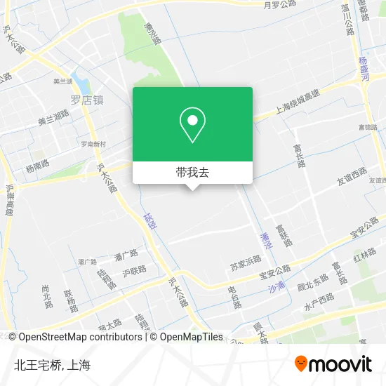 北王宅桥地图