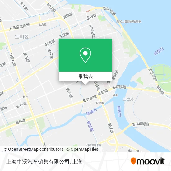 上海中沃汽车销售有限公司地图