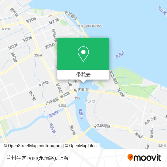 兰州牛肉拉面(永清路)地图