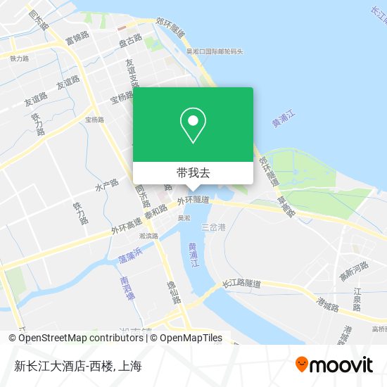 新长江大酒店-西楼地图