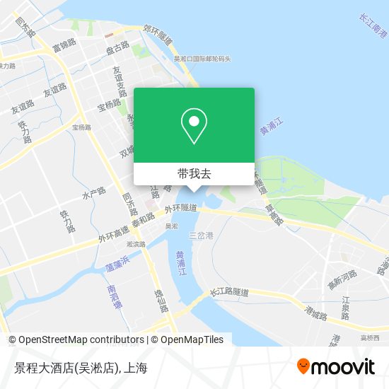 景程大酒店(吴淞店)地图