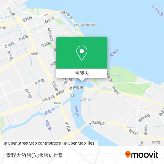 景程大酒店(吴淞店)地图