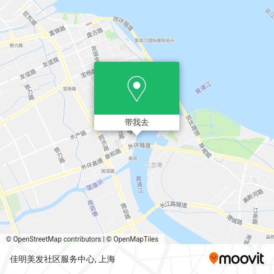 佳明美发社区服务中心地图