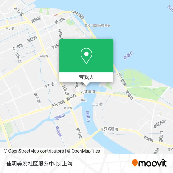 佳明美发社区服务中心地图