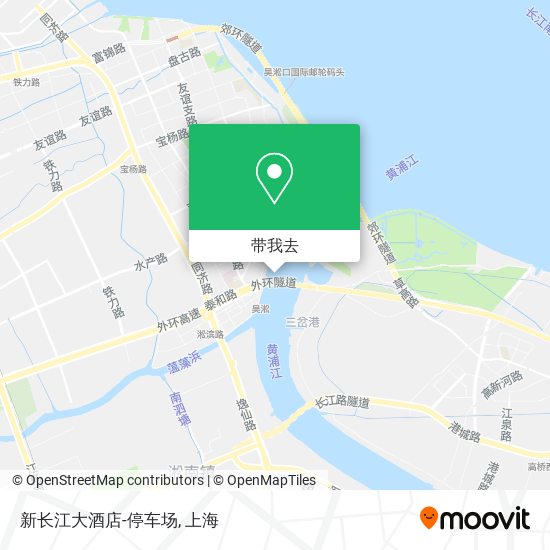 新长江大酒店-停车场地图