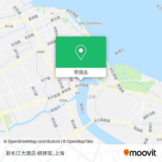 新长江大酒店-棋牌室地图