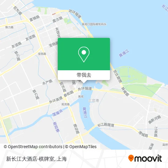 新长江大酒店-棋牌室地图
