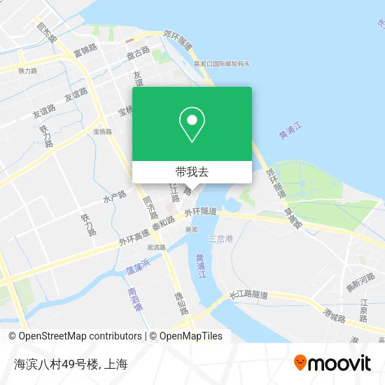 海滨八村49号楼地图