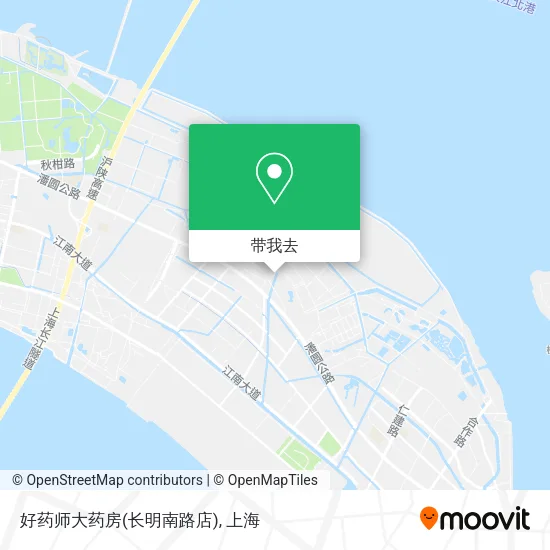 好药师大药房(长明南路店)地图