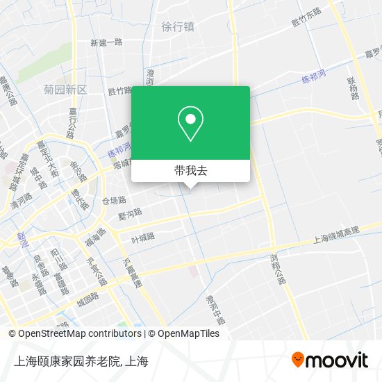 上海颐康家园养老院地图