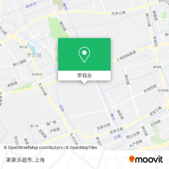 家家乐超市地图