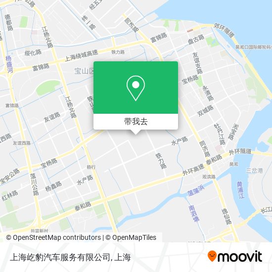 上海屹豹汽车服务有限公司地图