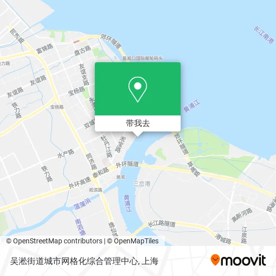 吴淞街道城市网格化综合管理中心地图