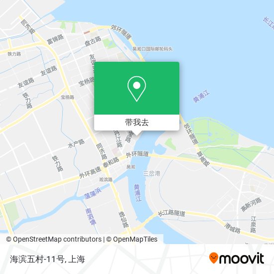 海滨五村-11号地图