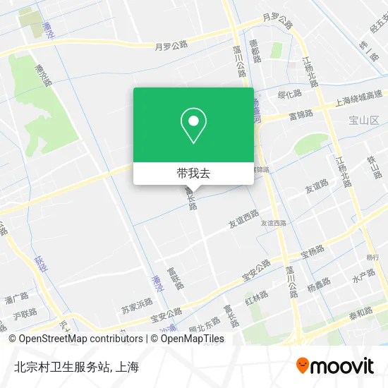 北宗村卫生服务站地图
