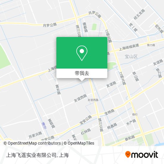 上海飞遥实业有限公司地图