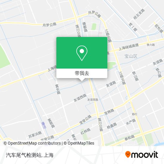 汽车尾气检测站地图