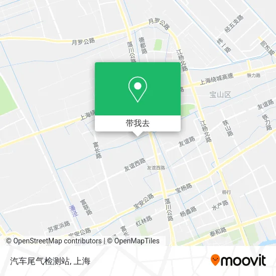 汽车尾气检测站地图
