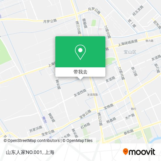 山东人家NO.001地图