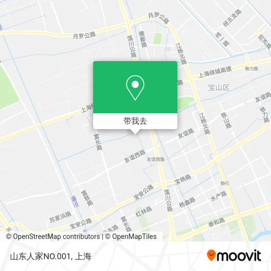 山东人家NO.001地图