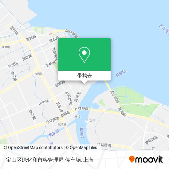 宝山区绿化和市容管理局-停车场地图