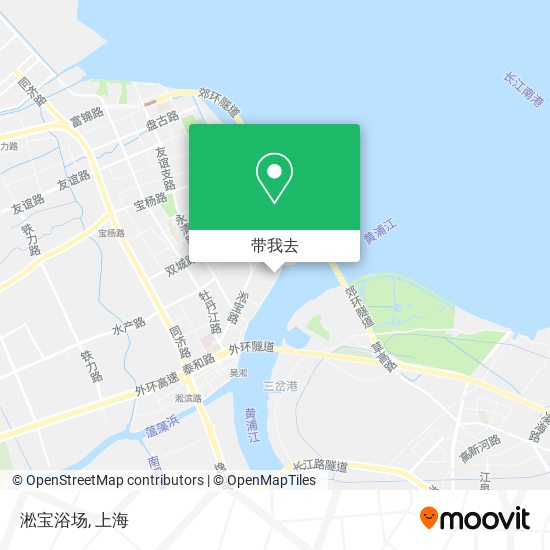 淞宝浴场地图