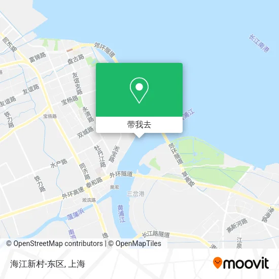 海江新村-东区地图