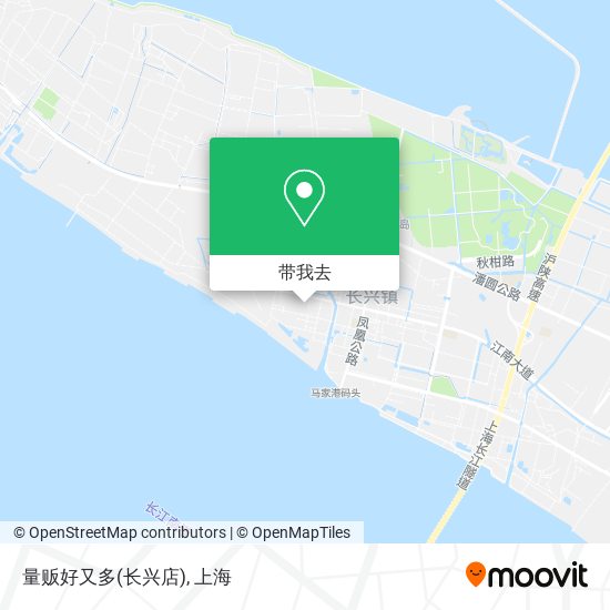 量贩好又多(长兴店)地图