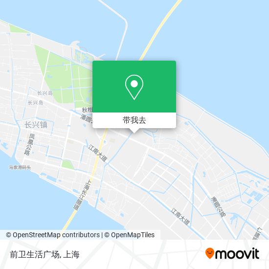 前卫生活广场地图