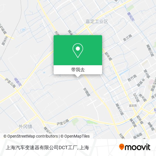 上海汽车变速器有限公司DCT工厂地图