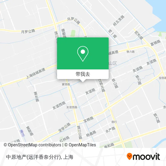 中原地产(远洋香奈分行)地图