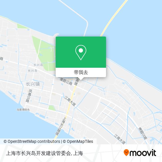 上海市长兴岛开发建设管委会地图