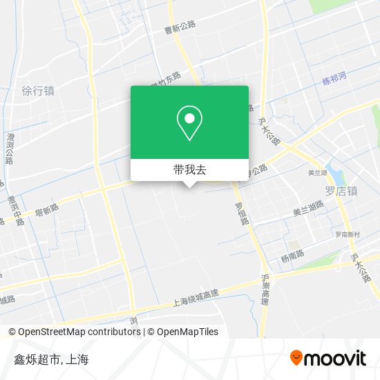 鑫烁超市地图