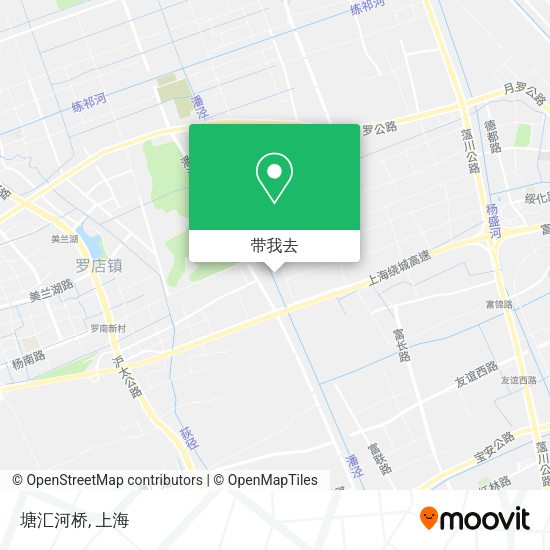塘汇河桥地图