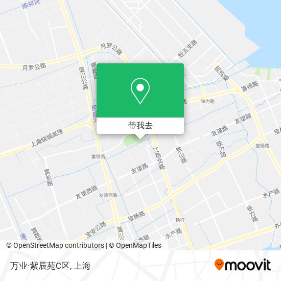 万业·紫辰苑C区地图