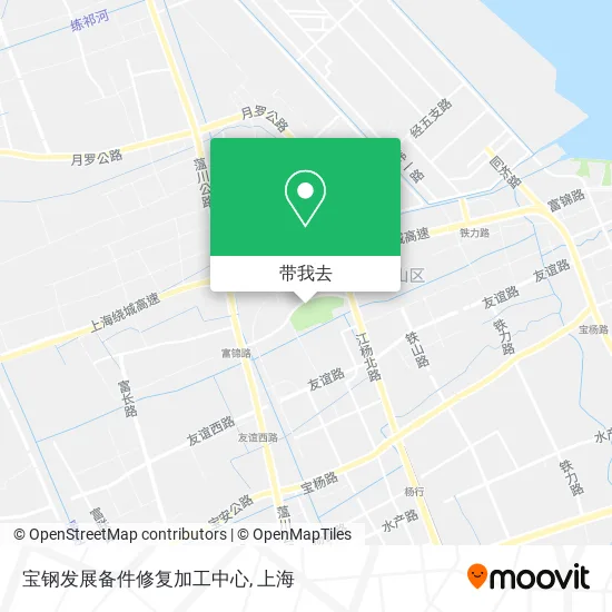 宝钢发展备件修复加工中心地图