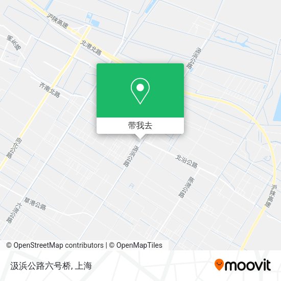 汲浜公路六号桥地图